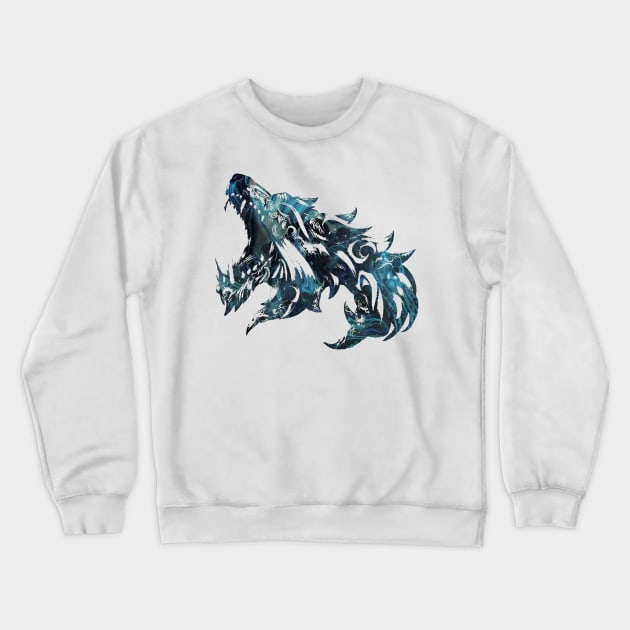 fenrir Crewneck Sweatshirt by Hedgeh0g